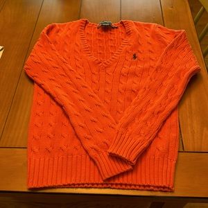 Cable knit sweater polo Ralph Lauren
